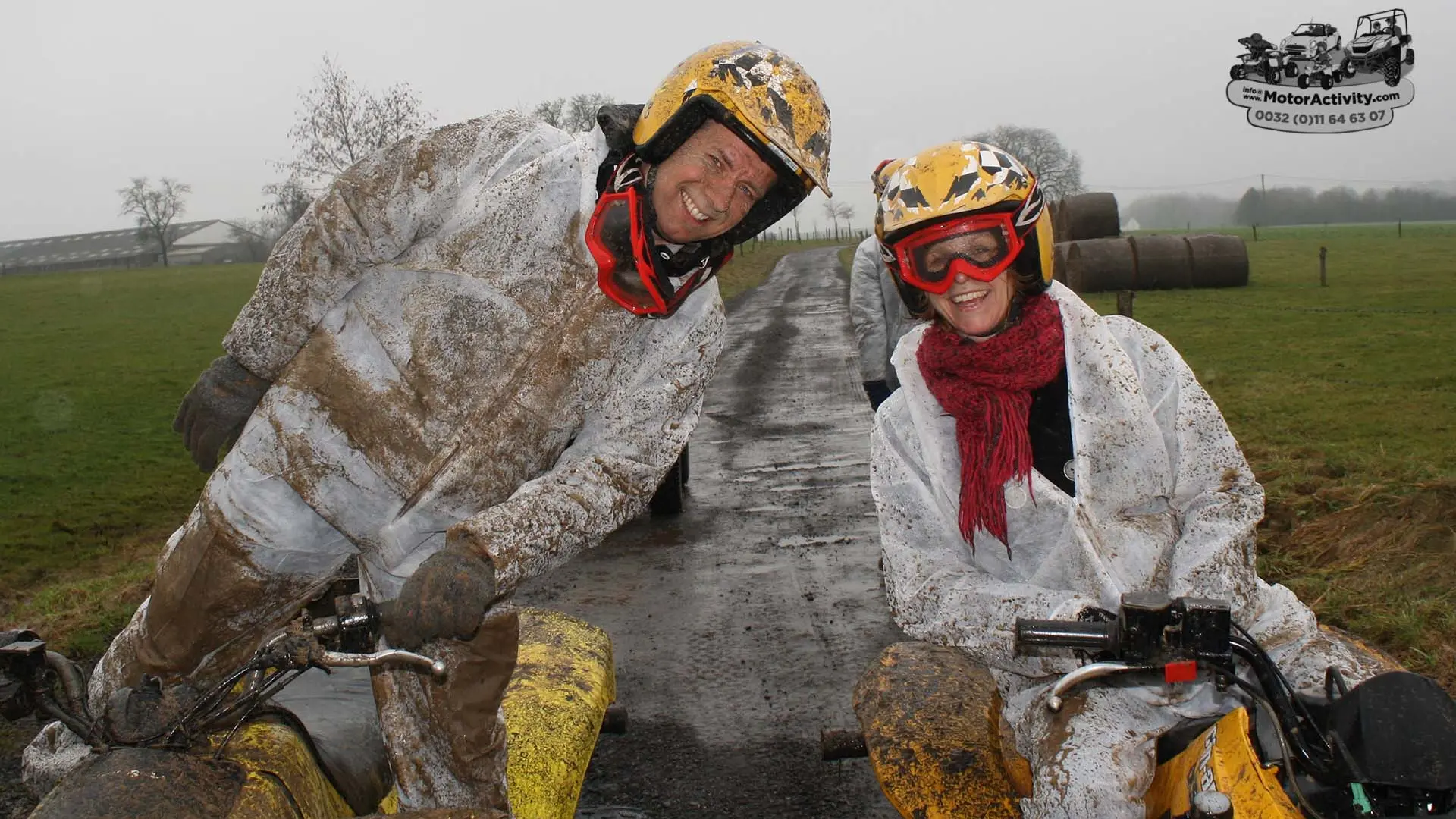 Teambuilding met Quads voor bedrijven Teambuilding met Quads: het hele team rijdt mee